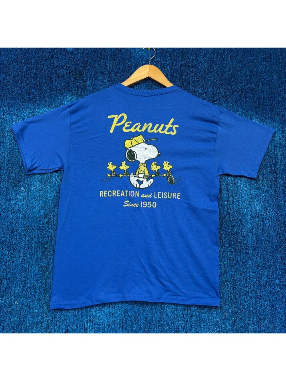 Peanuts “Recreation and Leisure Since 1950” Graphic T-Shirt Size XL